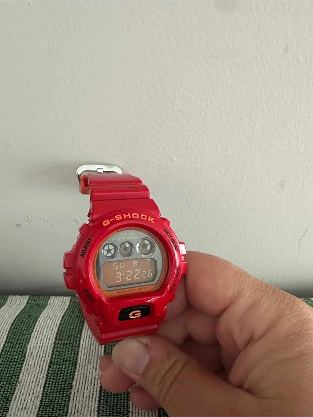 G-Shock Red Digital Resin Sports Watch